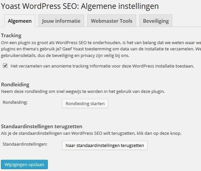 wordpress-seo-algemene-instellingen