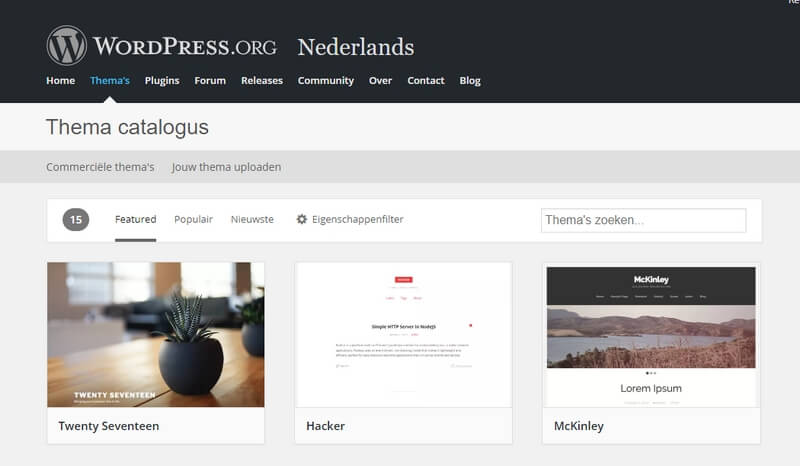 wordpress-catalogus-themes