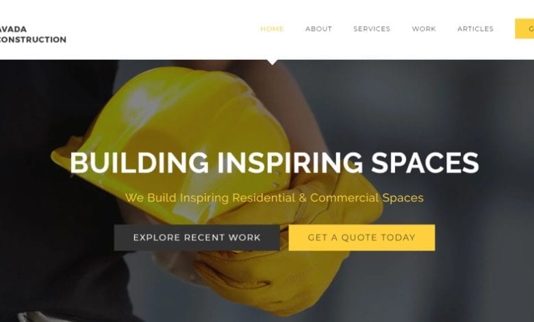 besgte construction wordpress themes