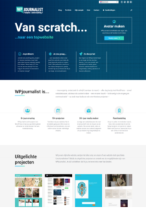 screenshot website WPjournalist