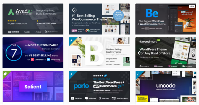 wordpress website met themeforest bouwen