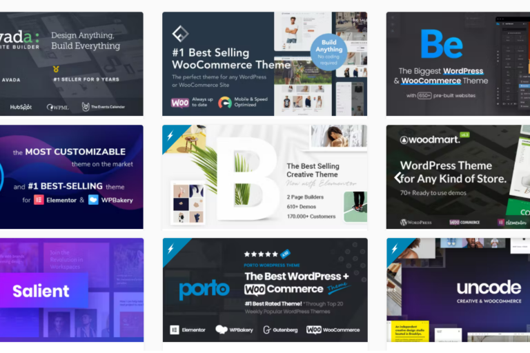 wordpress website met themeforest bouwen